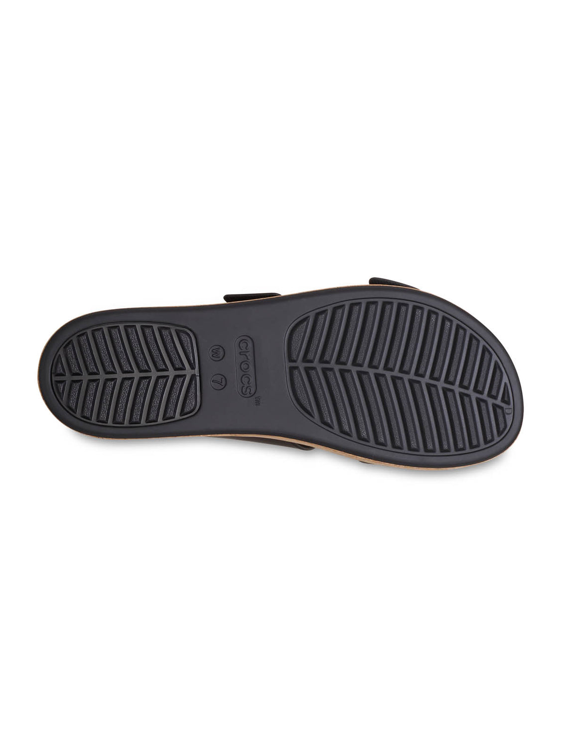 Sandalia Mujer Plataforma Brooklyn Buckle Café Crocs