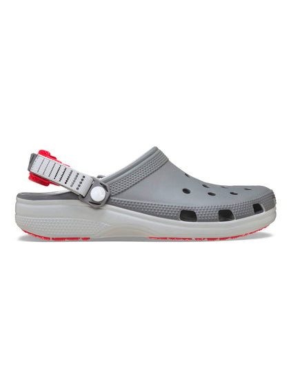 Zueco Unisex Classic Turbo Clog Gris Crocs