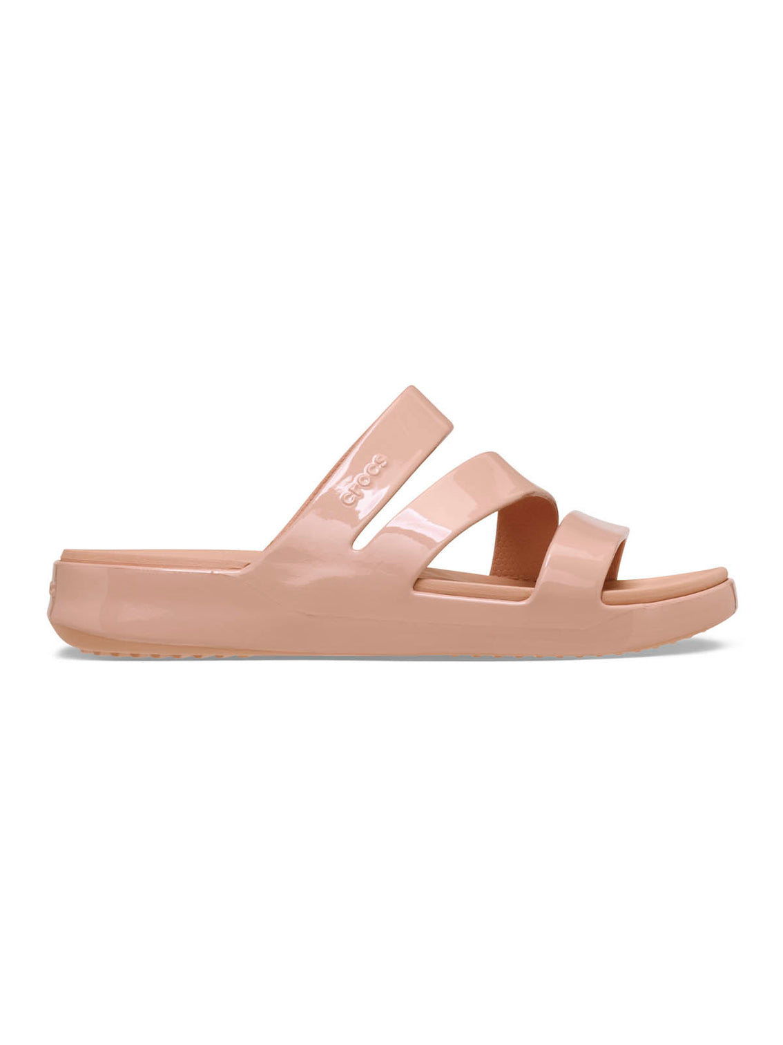 Sandalia Mujer Getaway Strappy Rosa Crema Crocs