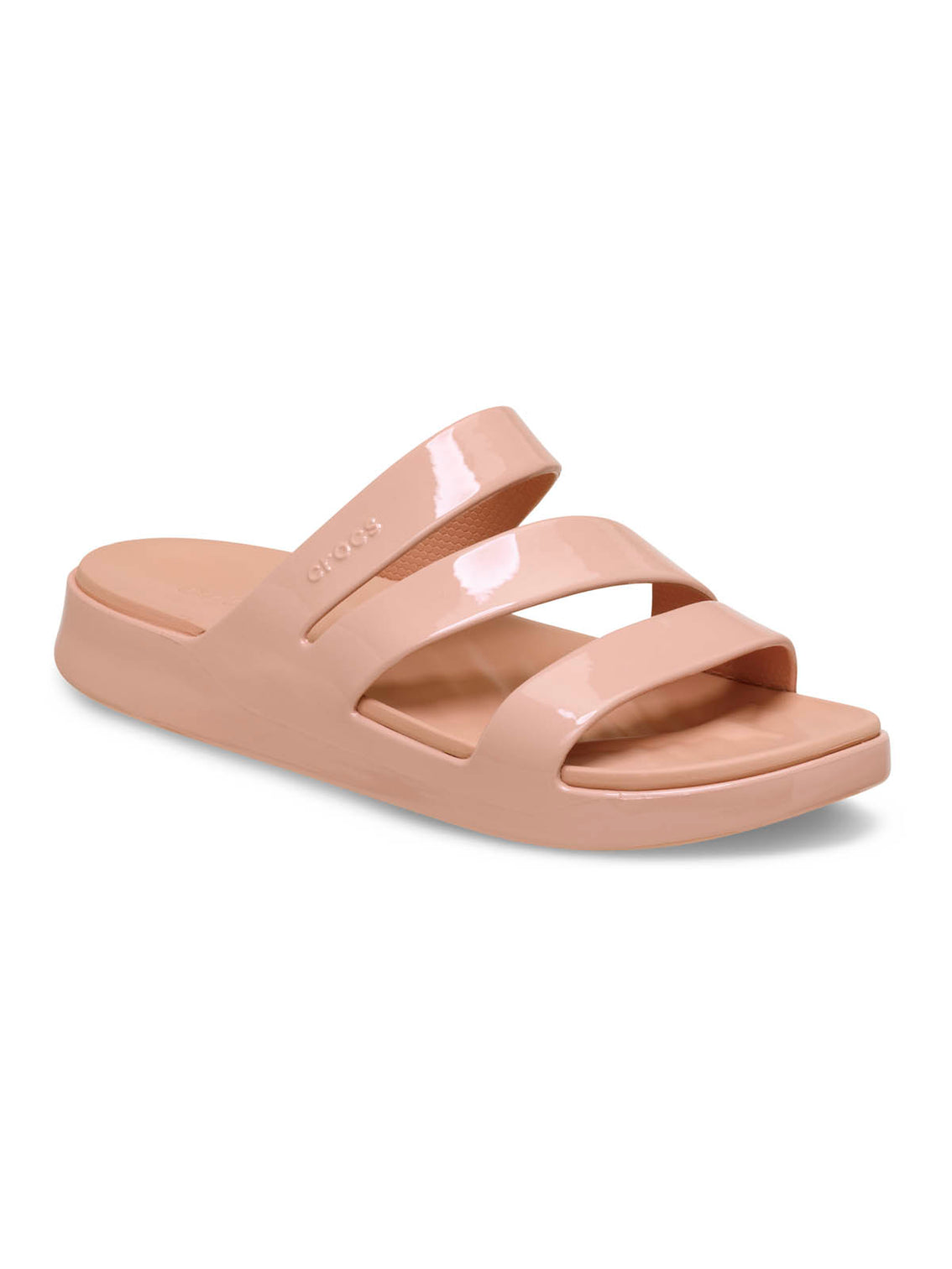 Sandalia Mujer Getaway Strappy Rosa Crema Crocs