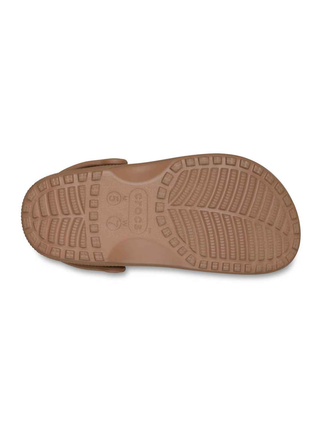 Zueco Unisex Classic Crafted Clog Café Crocs