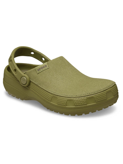 Zueco Unisex Classic Crafted Clog Verde Crocs