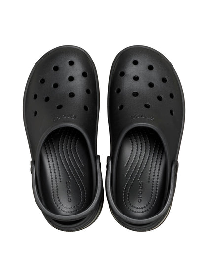 Zueco Unisex Classic Stacked Clog Negro Crocs