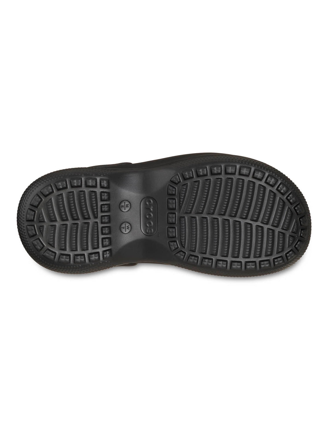 Zueco Unisex Classic Stacked Clog Negro Crocs