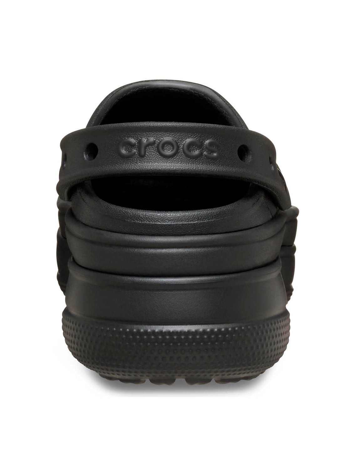 Zueco Unisex Classic Stacked Clog Negro Crocs