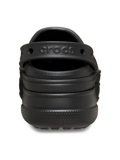 Zueco Unisex Classic Stacked Clog Negro Crocs