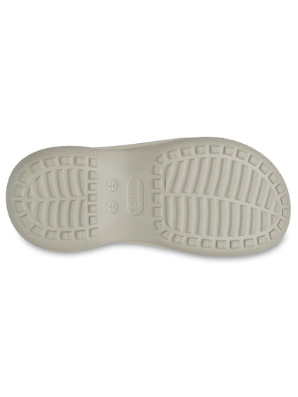 Zueco Plataforma Unisex Classic Stacked Blanco Crocs