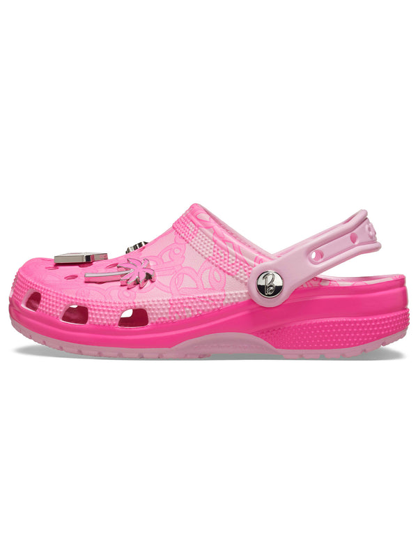 Zueco Unisex Classic Barbie Rosado de Mattel Crocs