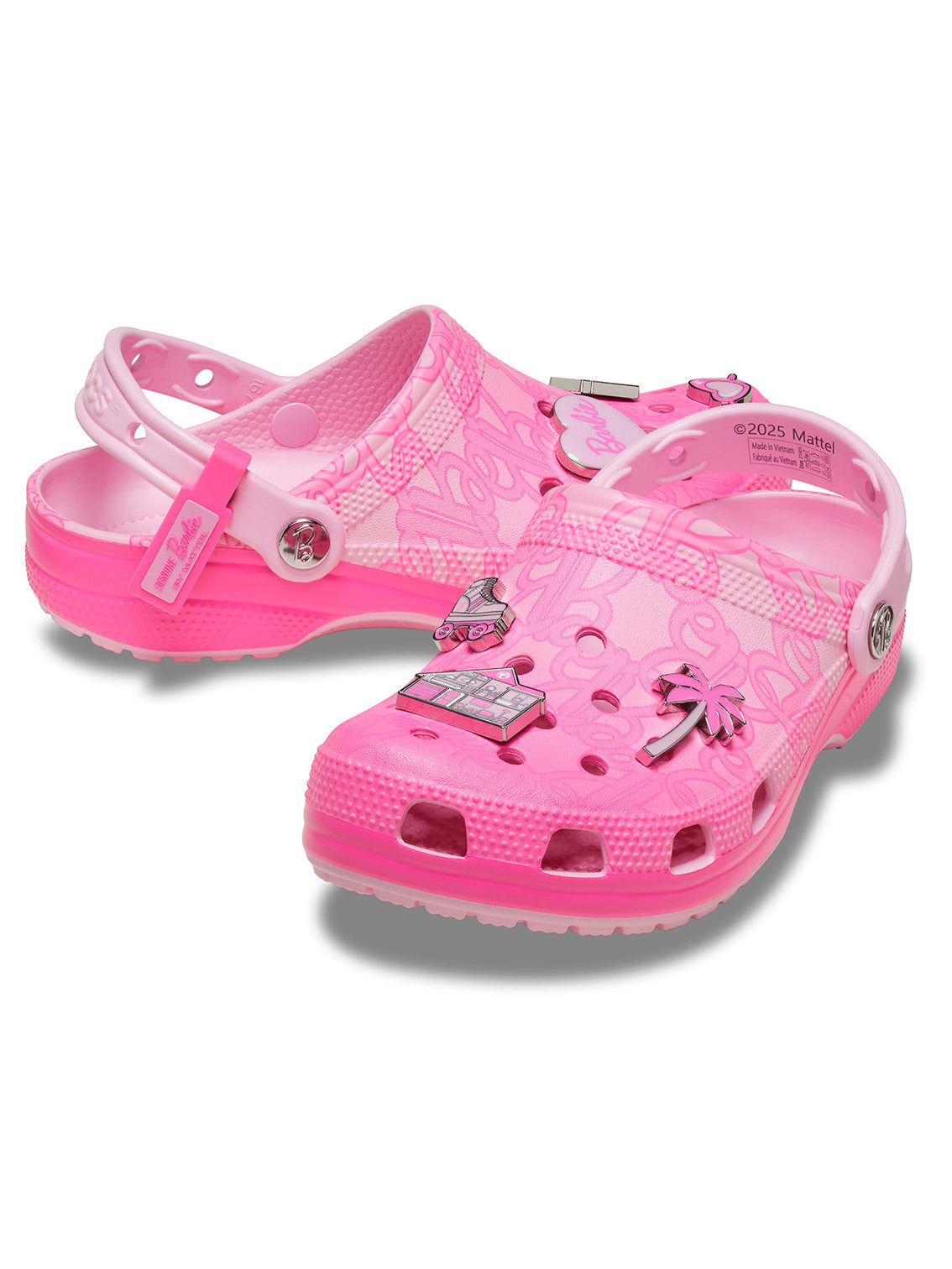 Zueco Unisex Classic Barbie Rosado de Mattel Crocs