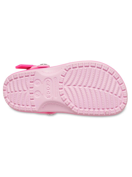 Zueco Unisex Classic Barbie Rosado de Mattel Crocs