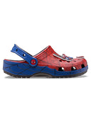 Zueco Unisex Spiderman Web Classic Clog Rojo Crocs