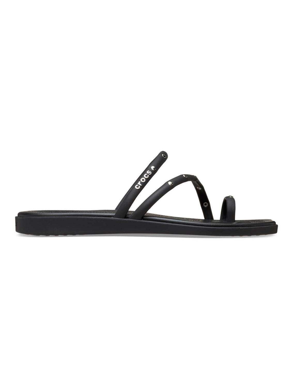 Sandalia Mujer Miami Toe Loop Sandal Negro Crocs