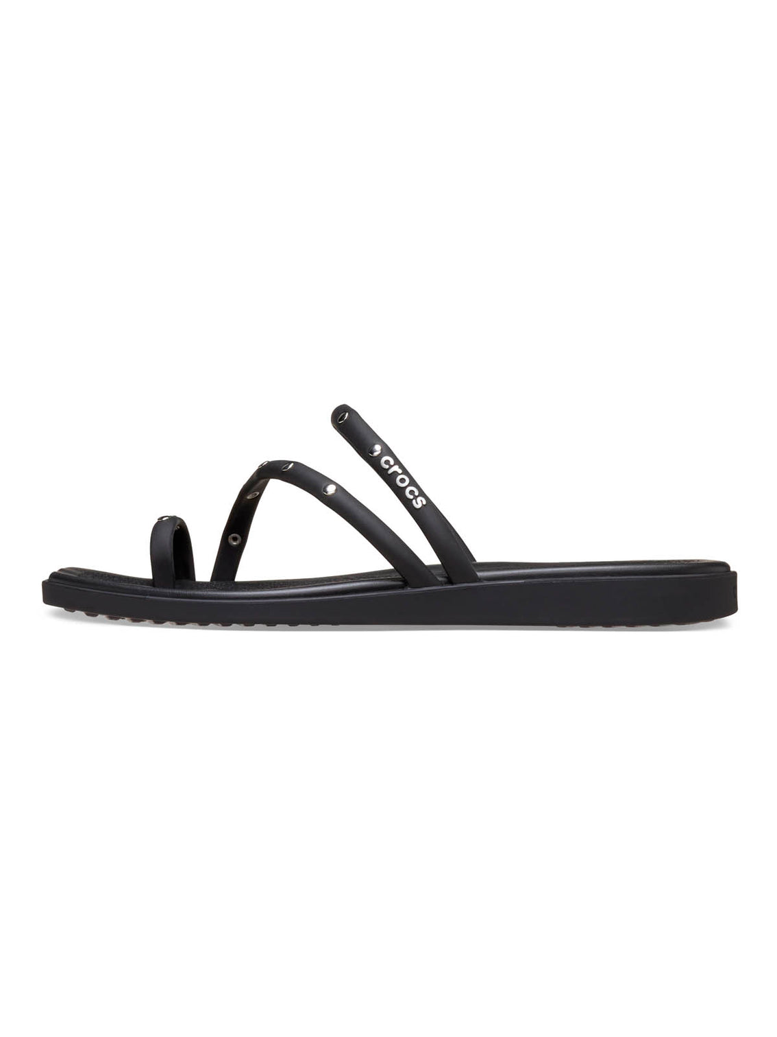 Sandalia Mujer Miami Toe Loop Sandal Negro Crocs