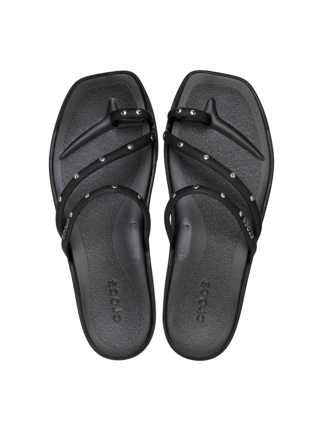Sandalia Mujer Miami Toe Loop Sandal Negro Crocs