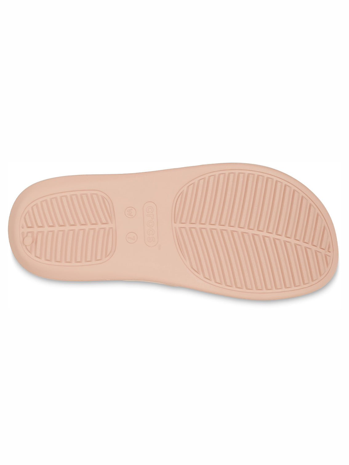 Sandalia Flip Mujer Getaway Plataforma Rosa Crema Crocs