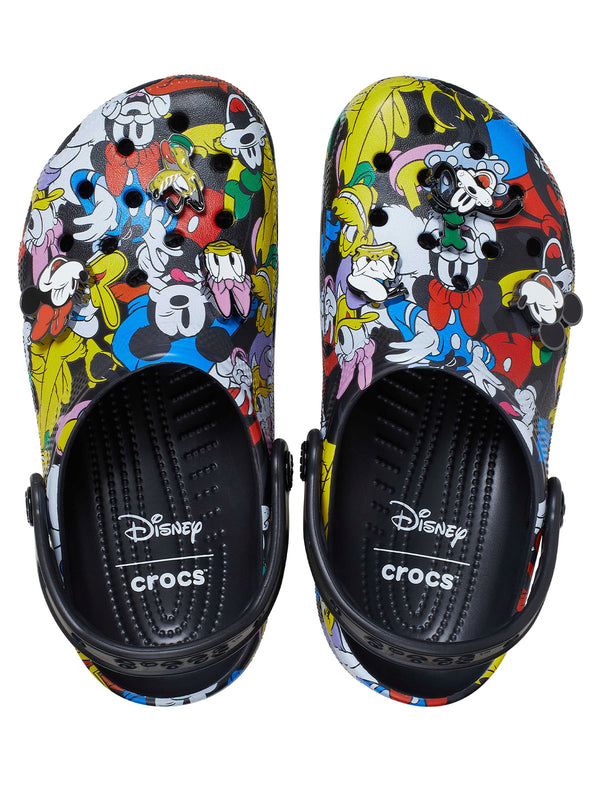 Zueco Unisex Classic Clog Mickey Mouse Print Crocs