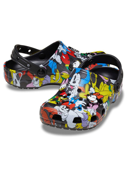 Zueco Unisex Classic Clog Mickey Mouse Print Crocs