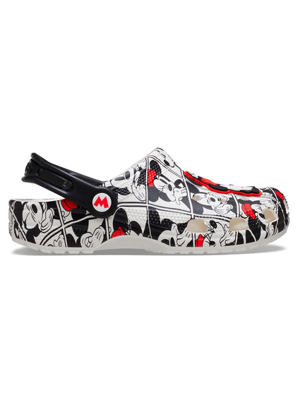 Zueco Unisex Classic Clog Mickey Mouse Negro Crocs