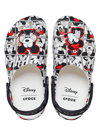 Zueco Unisex Classic Clog Mickey Mouse Negro Crocs