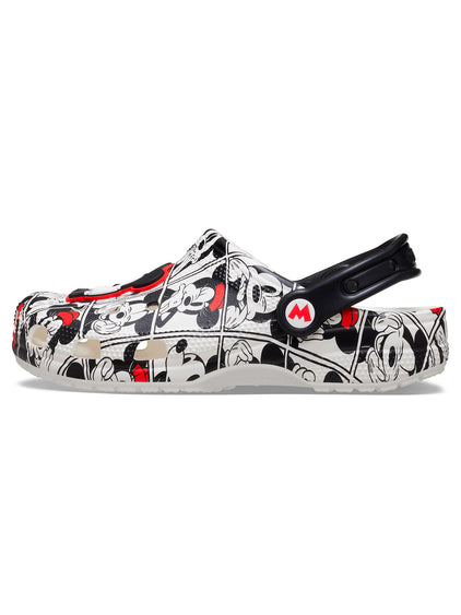 Zueco Unisex Classic Clog Mickey Mouse Negro Crocs