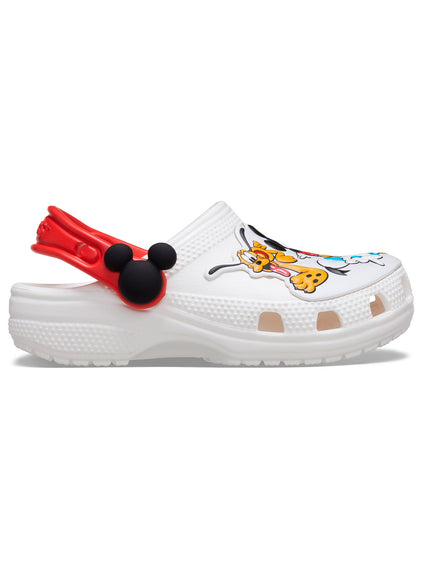 Zueco Niños Pequeños Mickey And Friends Blanco Crocs