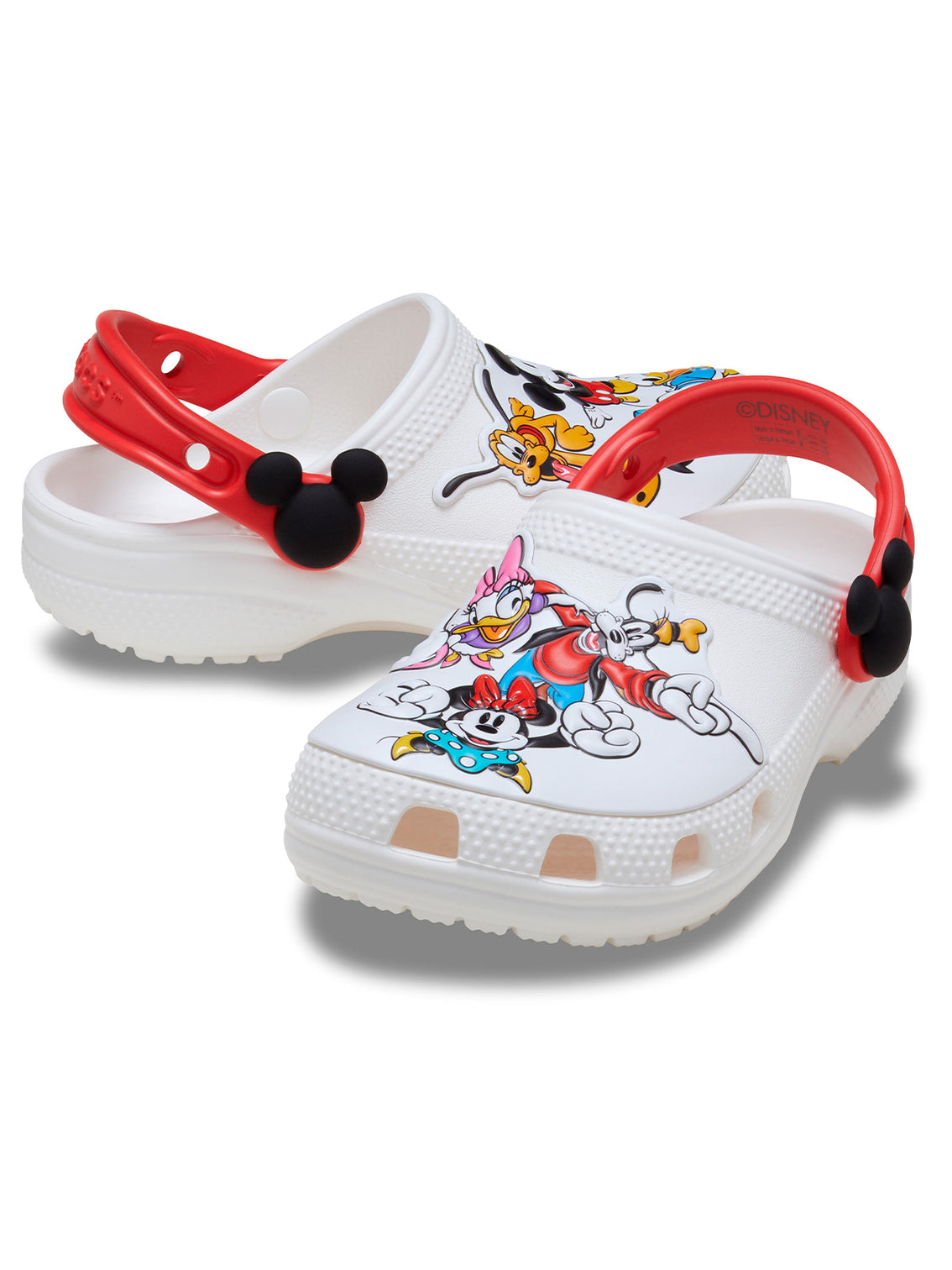 Zueco Niños Pequeños Mickey And Friends Blanco Crocs