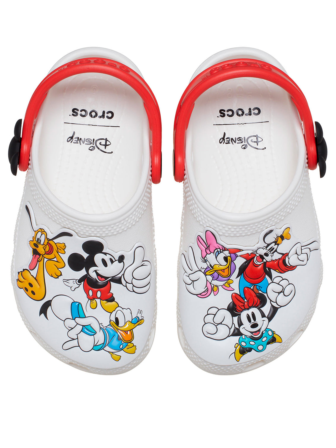 Zueco Niños Pequeños Mickey And Friends Blanco Crocs