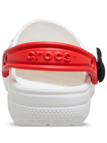 Zueco Niños Pequeños Mickey And Friends Blanco Crocs