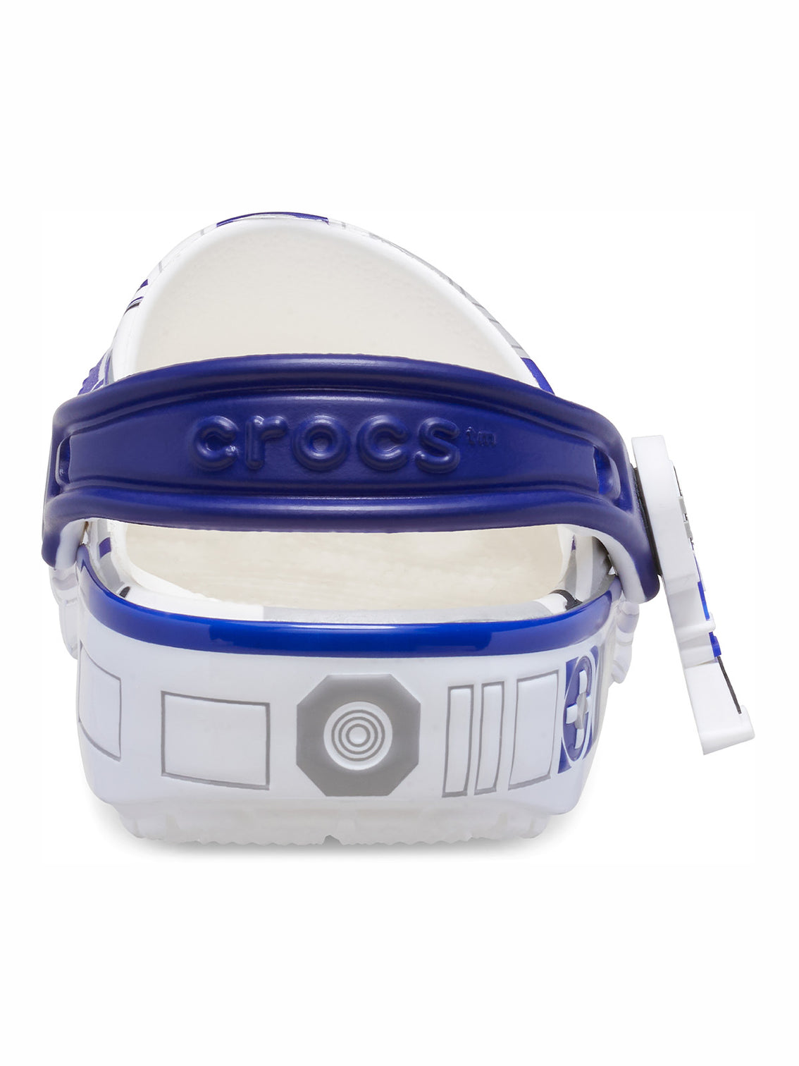 Zueco Unisex R2D2 Clog Blanco Crocs
