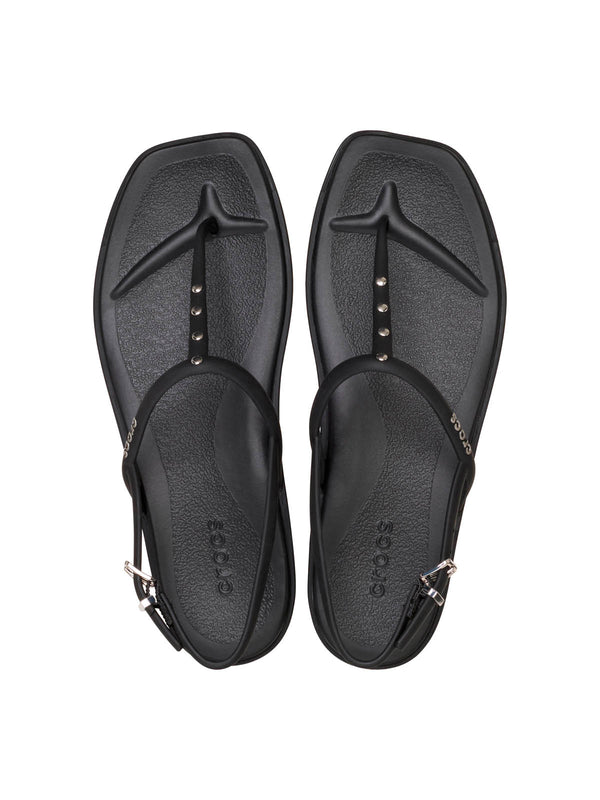 Sandalia Flip Mujer Miami Thong Flip Negro Crocs
