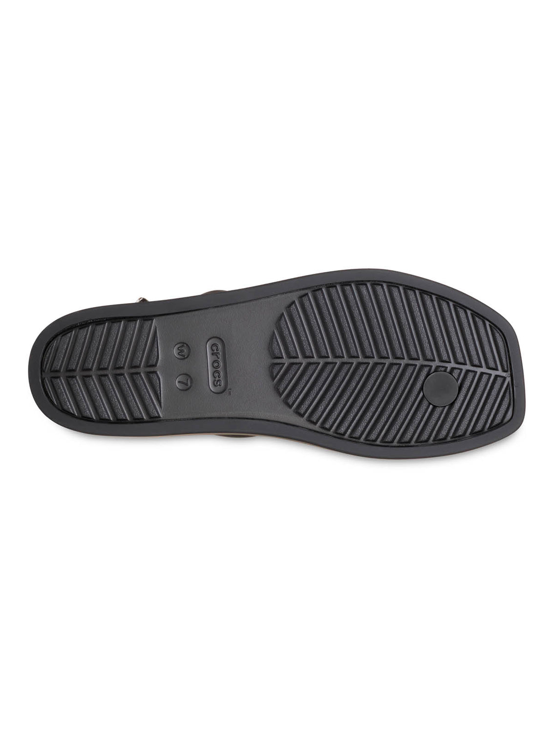 Sandalia Flip Mujer Miami Thong Flip Negro Crocs