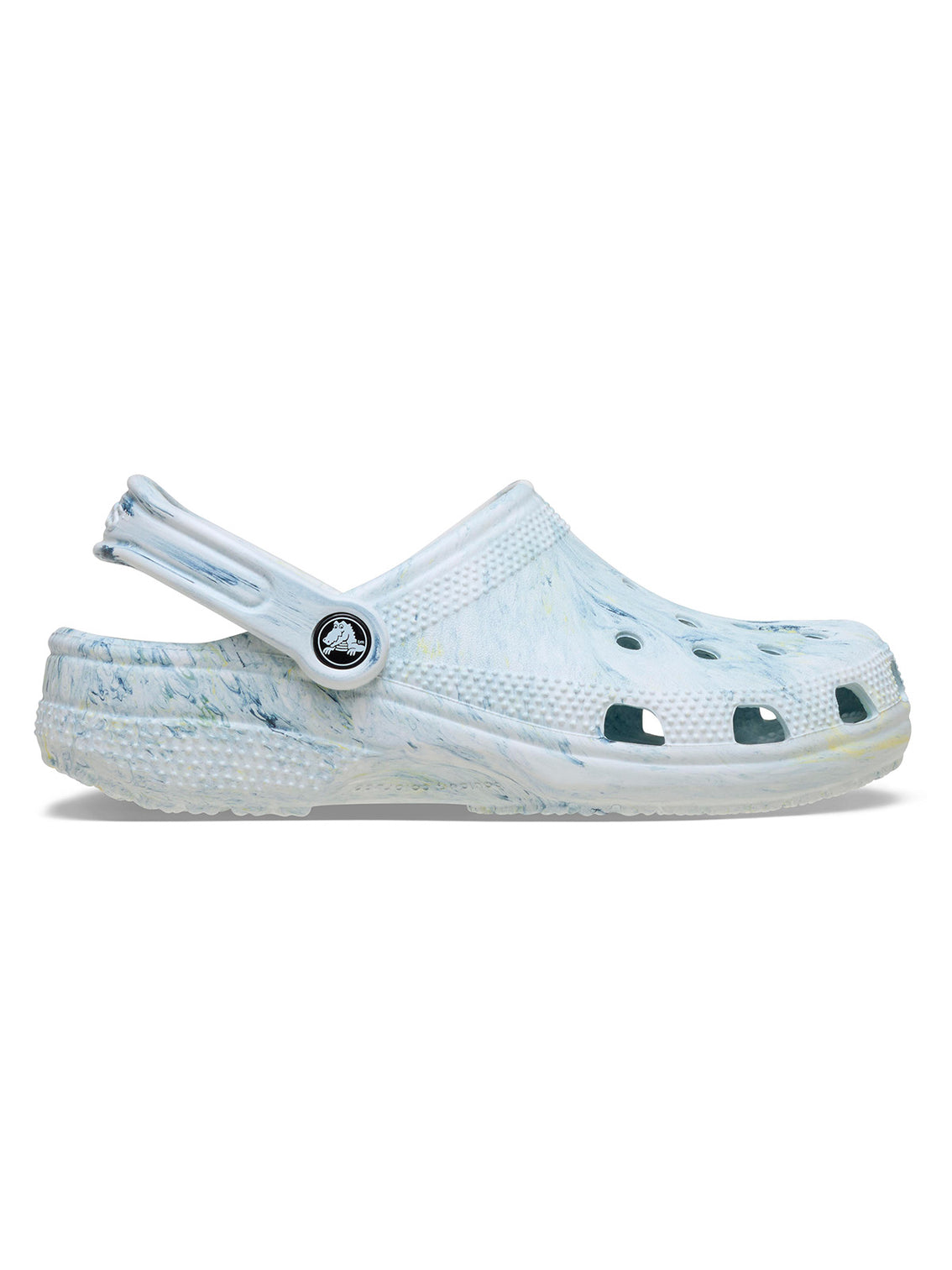 Zueco Unisex Classic Marbled Clog Blanco Crocs