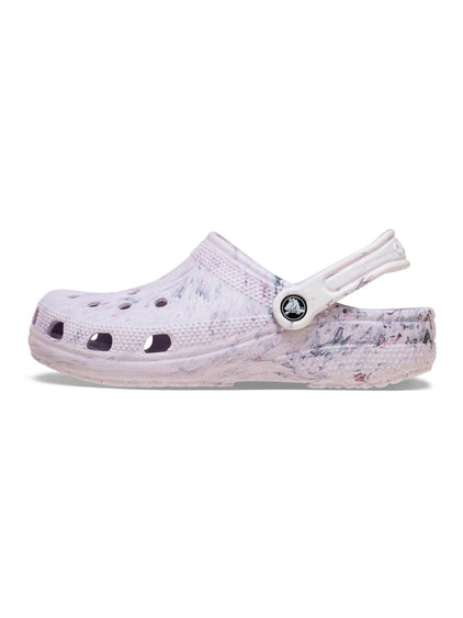Zueco Unisex Classic Clog Morado Tye Die Crocs