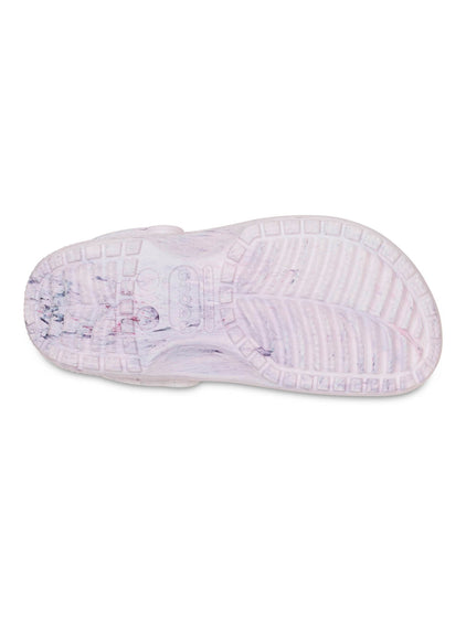 Zueco Unisex Classic Clog Morado Tye Die Crocs
