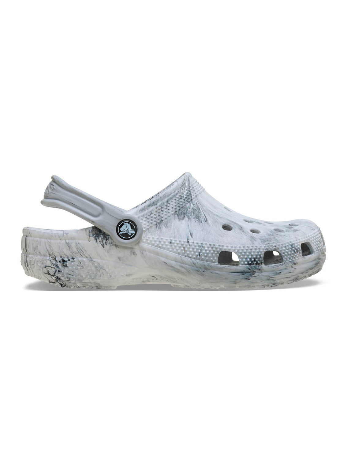 Zueco Niños Grandes Classic Clog Tie Dye Blanco Crocs