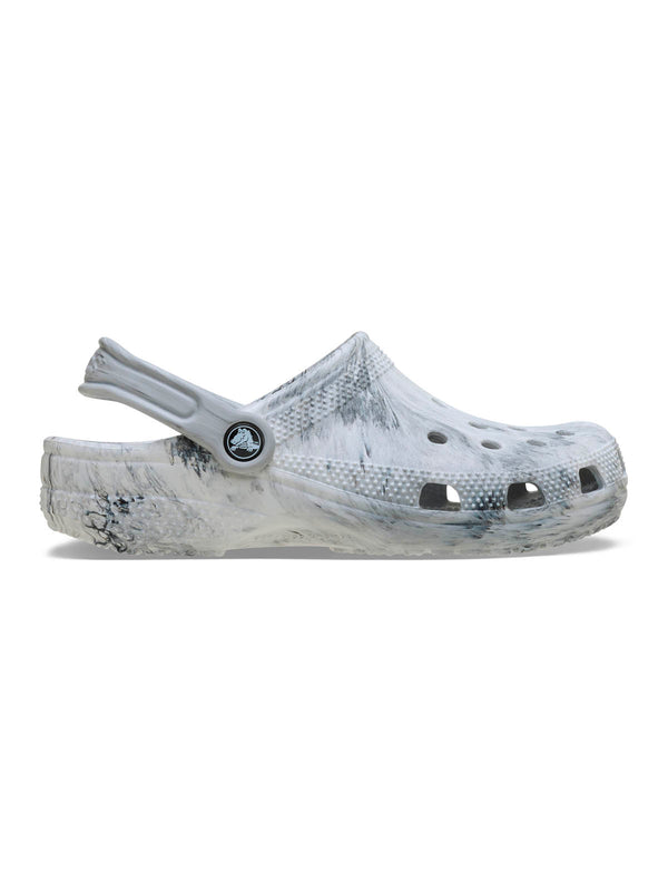 Zueco Niños Grandes Classic Clog Tie Dye Blanco Crocs