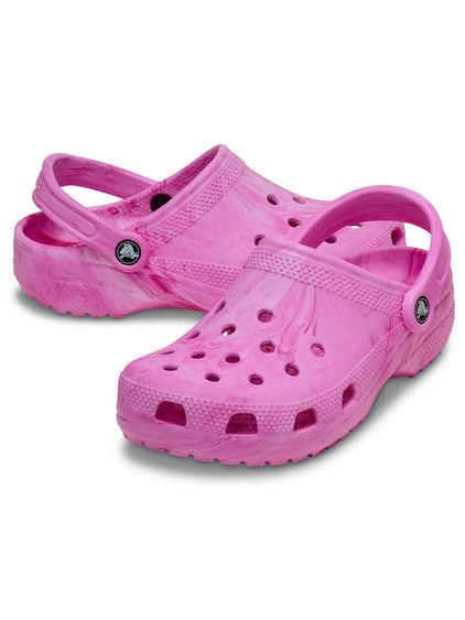 Zueco Niños Grandes Classic Clog Rosa Crocs