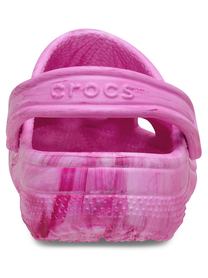 Zueco Niños Grandes Classic Clog Rosa Crocs