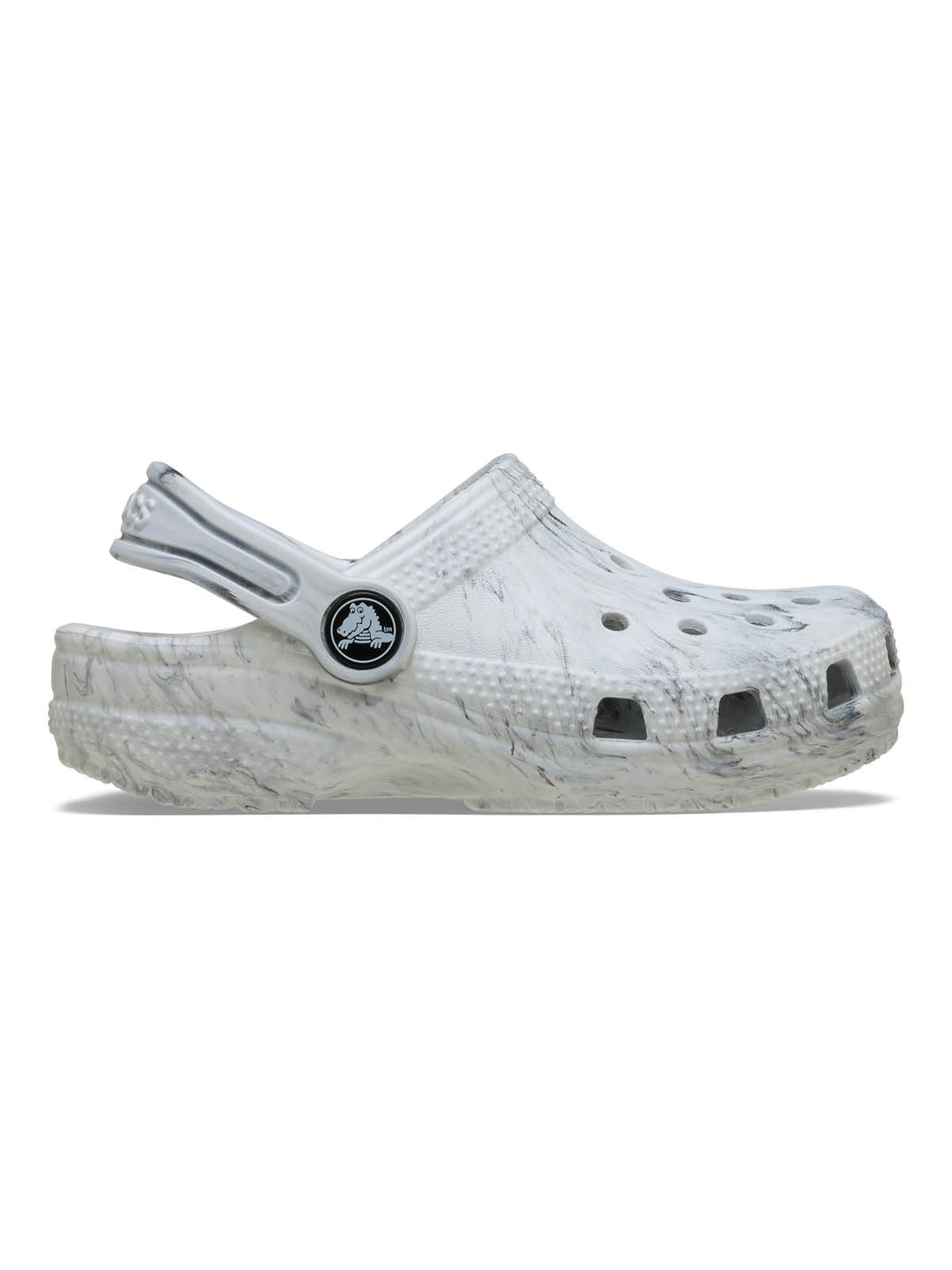 Zueco Niños Pequeños Classic Clog Tie Dye Blanco Crocs