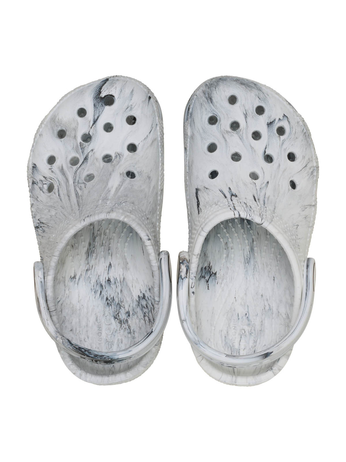 Zueco Niños Pequeños Classic Clog Tie Dye Blanco Crocs