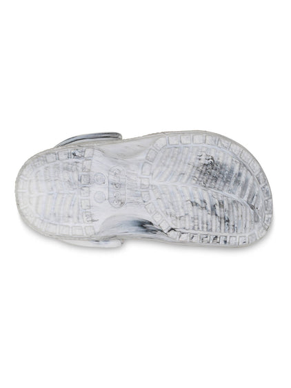 Zueco Niños Pequeños Classic Clog Tie Dye Blanco Crocs