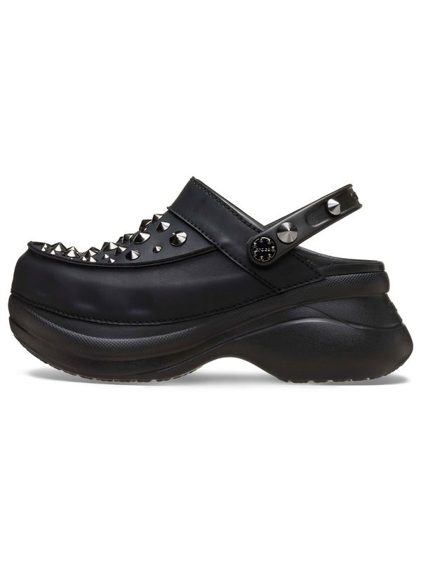Zueco Plataforma Mujer Bae Studded Clog Negro Crocs
