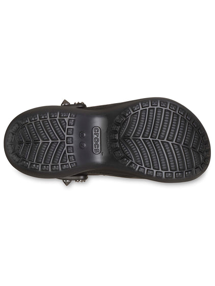 Zueco Plataforma Mujer Bae Studded Clog Negro Crocs