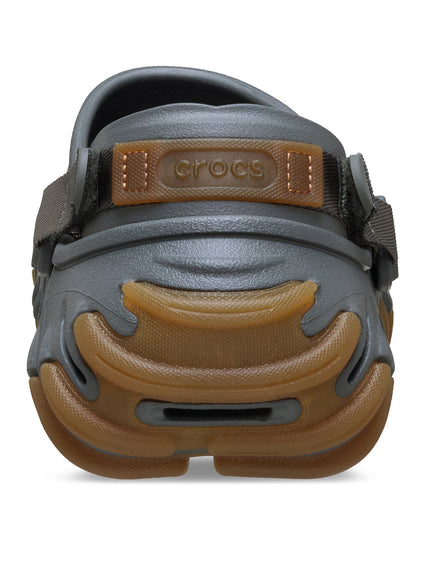 Zueco Unisex Echo Clog RO Gum Gris Oscuro Crocs