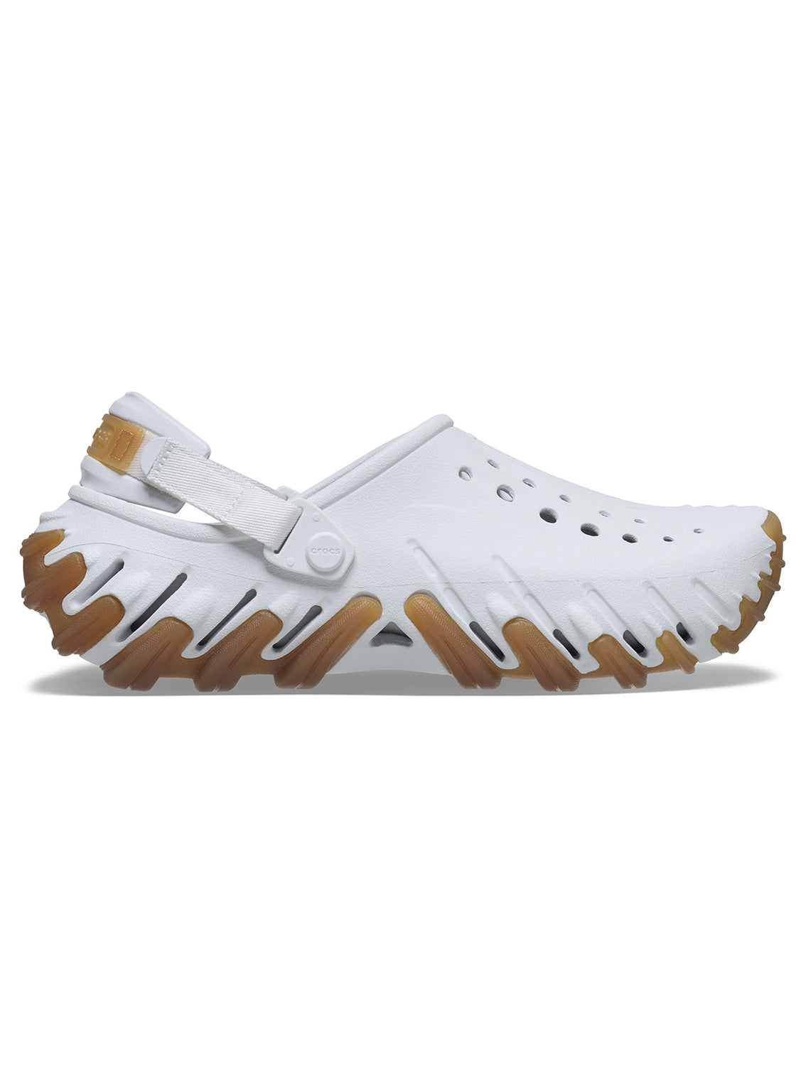 Zueco Unisex Echo Clog RO Gum Gris Claro Crocs