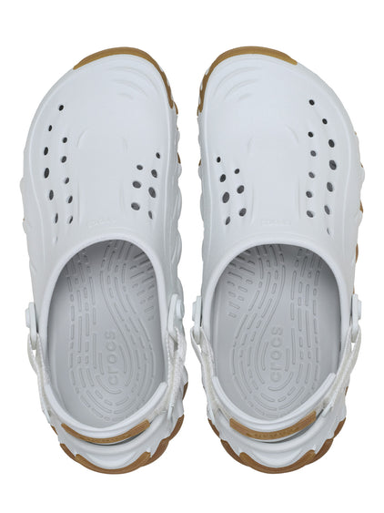 Zueco Unisex Echo Clog RO Gum Gris Claro Crocs