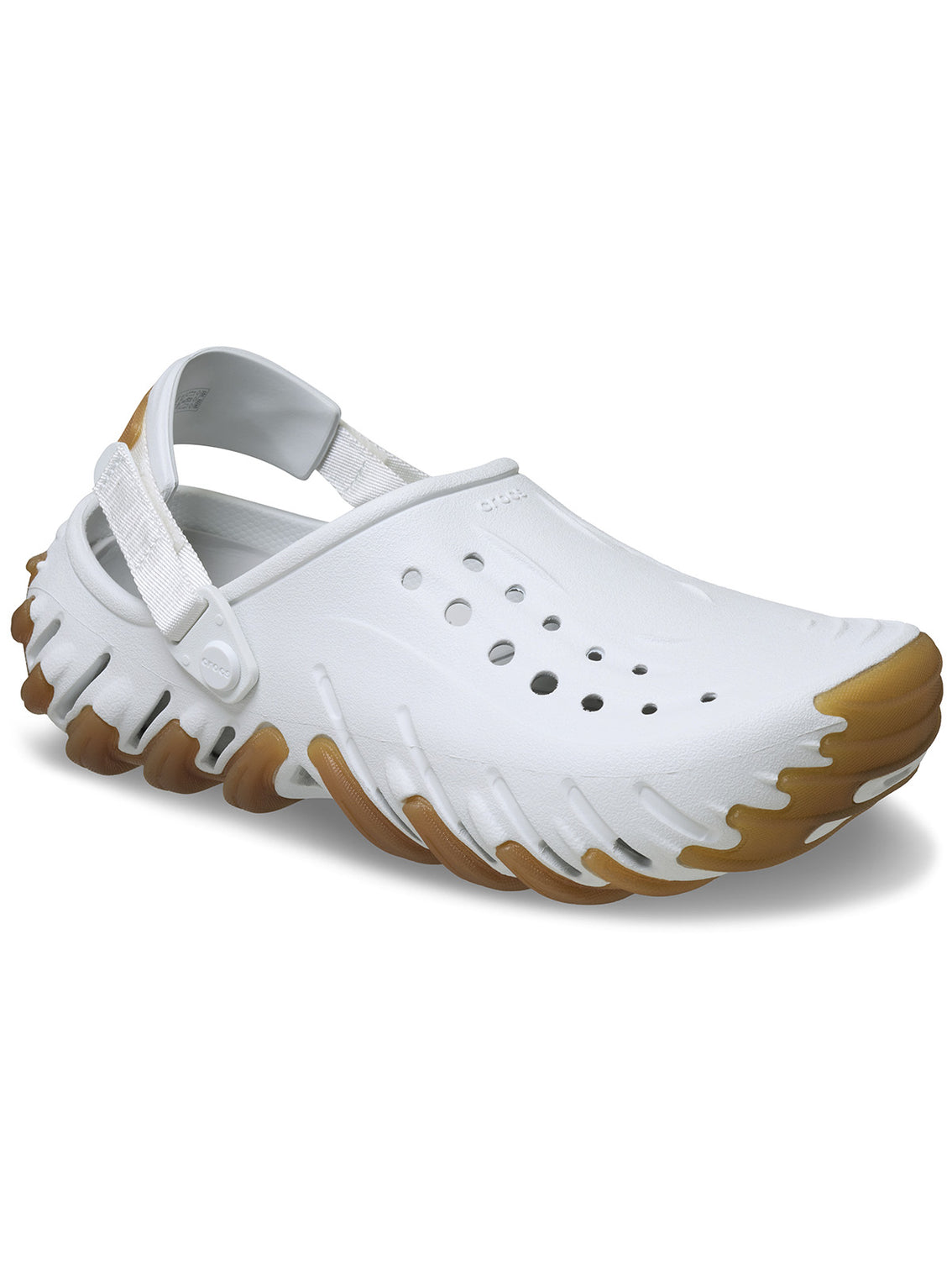 Zueco Unisex Echo Clog RO Gum Gris Claro Crocs