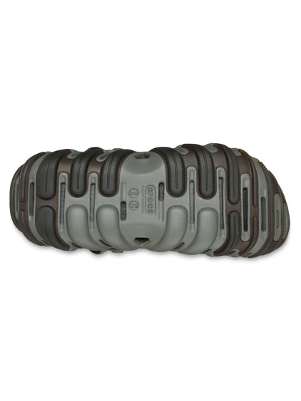 Zueco Unisex Echo Clog RO Gum Gris Oscuro Crocs