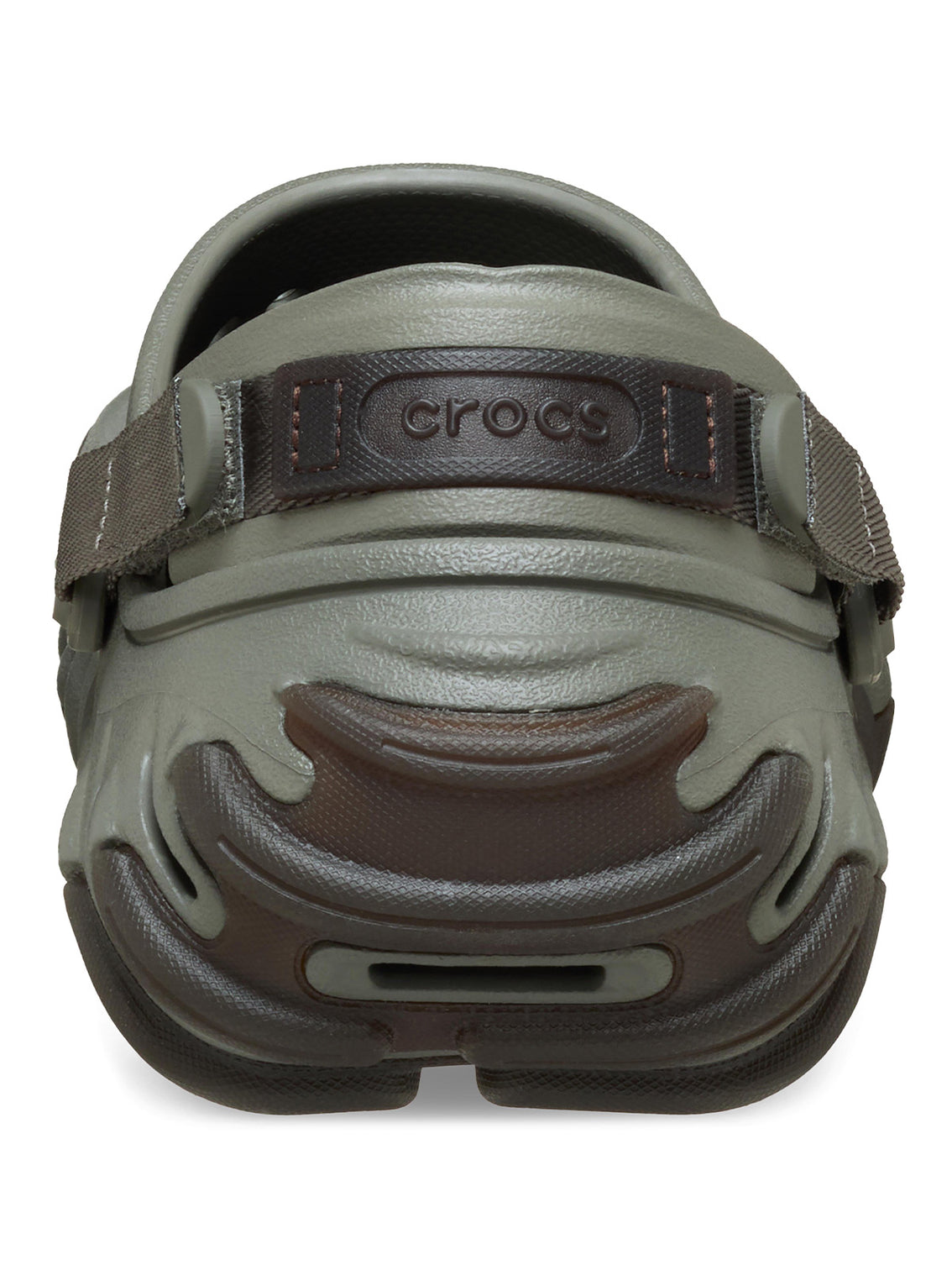 Zueco Unisex Echo Clog RO Gum Gris Oscuro Crocs