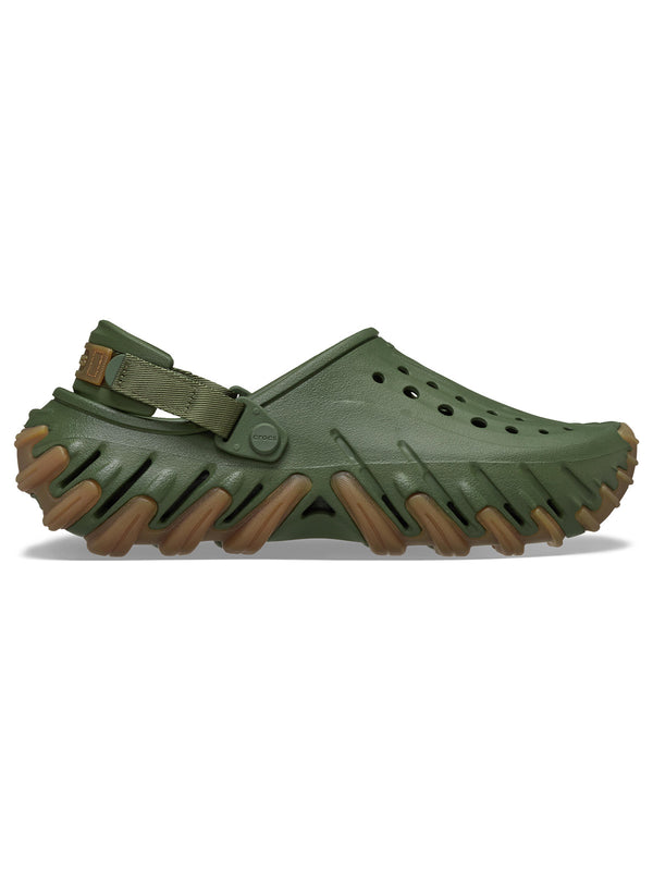 Zueco Unisex Echo Clog RO Gum Verde Crocs